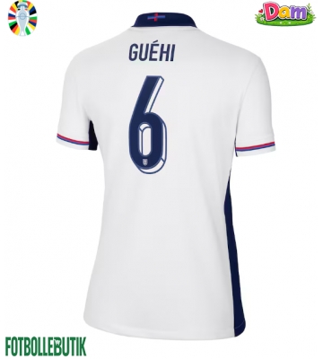 England Marc Guehi #6 Hemmatröja Kvinnor EM 2024 Kortärmad